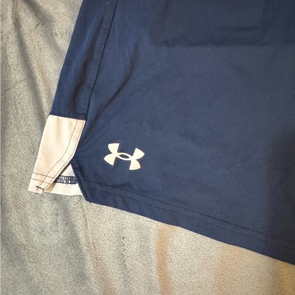 Under Armour Blue Athletic Shorts with Elastic Waistband

#1071 - Picture 5 of 9